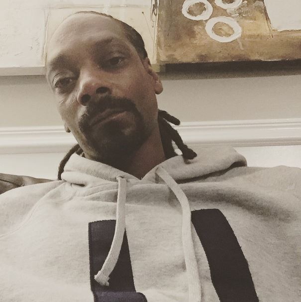 Snoop Doggs instagrams photo of himself reading a Trailer Park Boys script.